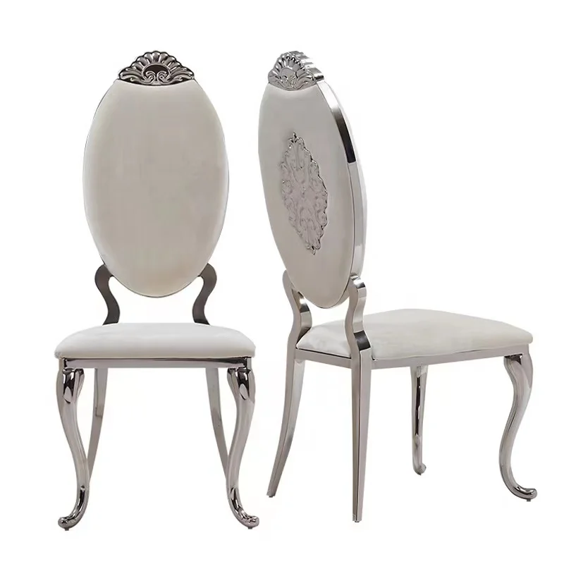 

Event Rental Furniture Gold Back Stainless Steel Event Wedding Chairs