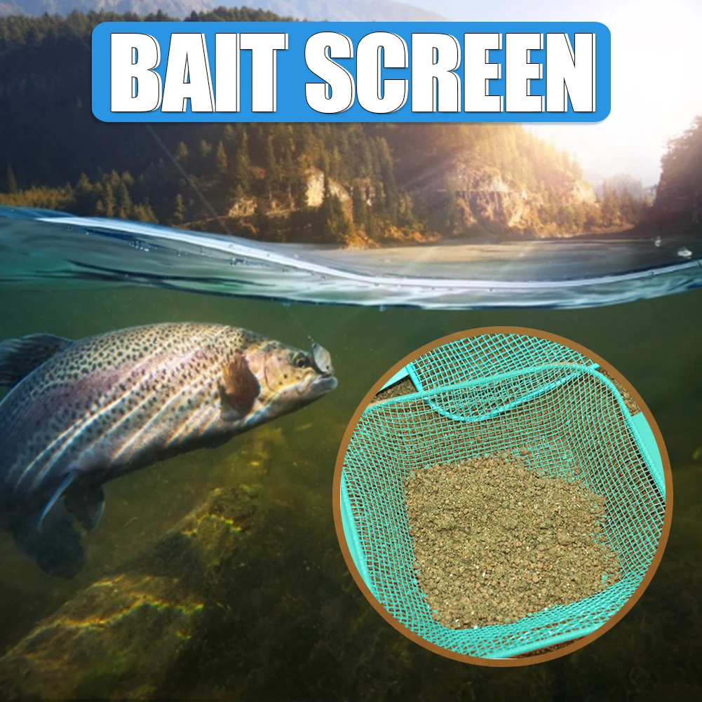 

3/4 мм рыболовное сито для приманки, миниатюрный легкий сетчатый инструмент, рыболовные снасти, уличные рыболовные игрушки, игровой инструме...