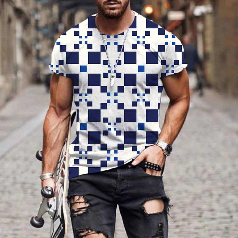 

Street Men's T-shirts Hip-hop Luxury Oversized T-shirt Summer Outfit O Neck Sportswear Funny Harajuku Short Sleeve Beach Casual