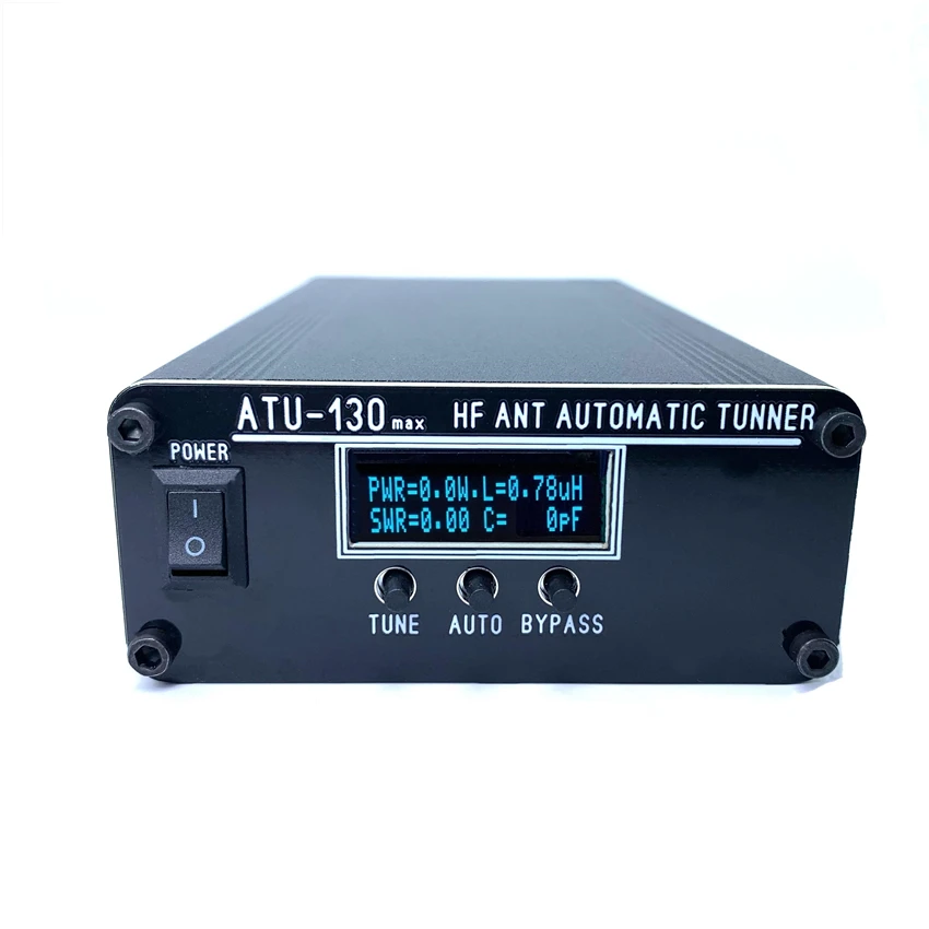 Фото ATU-130 Plus 1,8–50 МГц, 200 Вт, автоматический антенный тюнер, 10-15 В постоянного тока, миниатюрный автоматический антенный тюнер №1