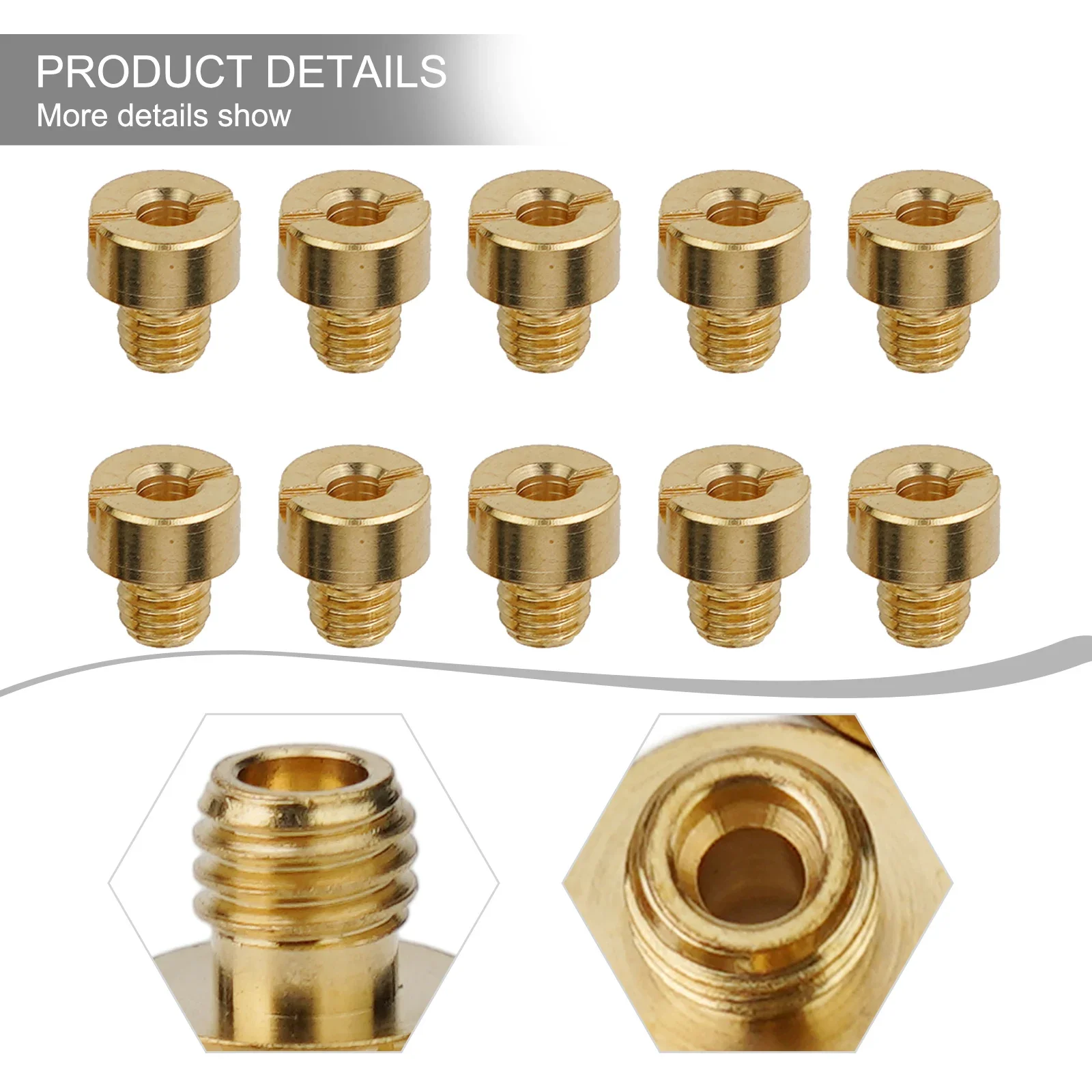 Главные форсунки Carb для карбюратора Mikuni #155 160 170 175 180 185 190 195 200 205 автомобильные