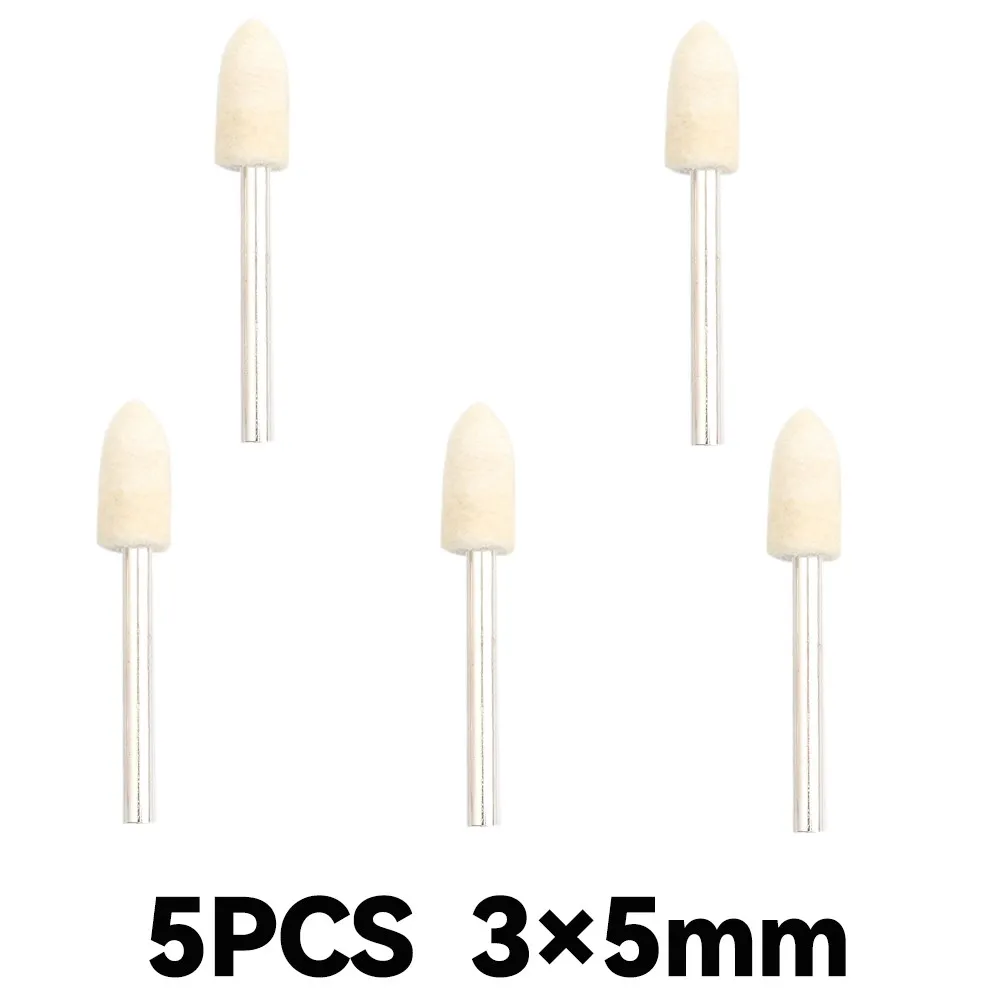 

Насадки для шлифмашины Onnfang, войлочные, 10/5 шт.