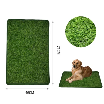 Artificial Grass Dog Grass Mat Grass Pee Pad for Pet Dog Potty Training Rug Fake Turf  Washable Pet Products Simulation Lawn