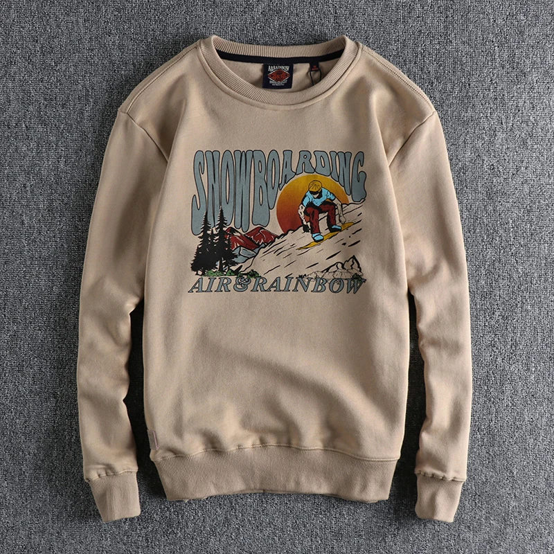 

2023 Spring Winter New Basic Sweatshirts Letter Printed Fashion Men Plus Size Washed Hoodies Casual High Quality Pullovers
