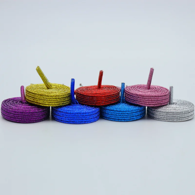 

Weiou Lace 6MM Colourful Solid High Ranking Flat Shoe Lacet With Elastic Ropes Echo-Friendly Material String Run Hike Cordones