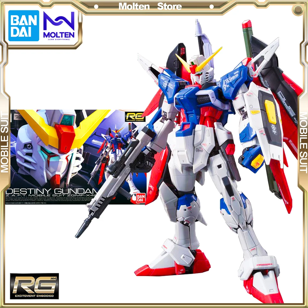

BANDAI 1/144 RG ZGMF-X42S Destiny Gundam Seed Destiny Gunpla Model Kit Assembly/Assembling Anime Action Figure