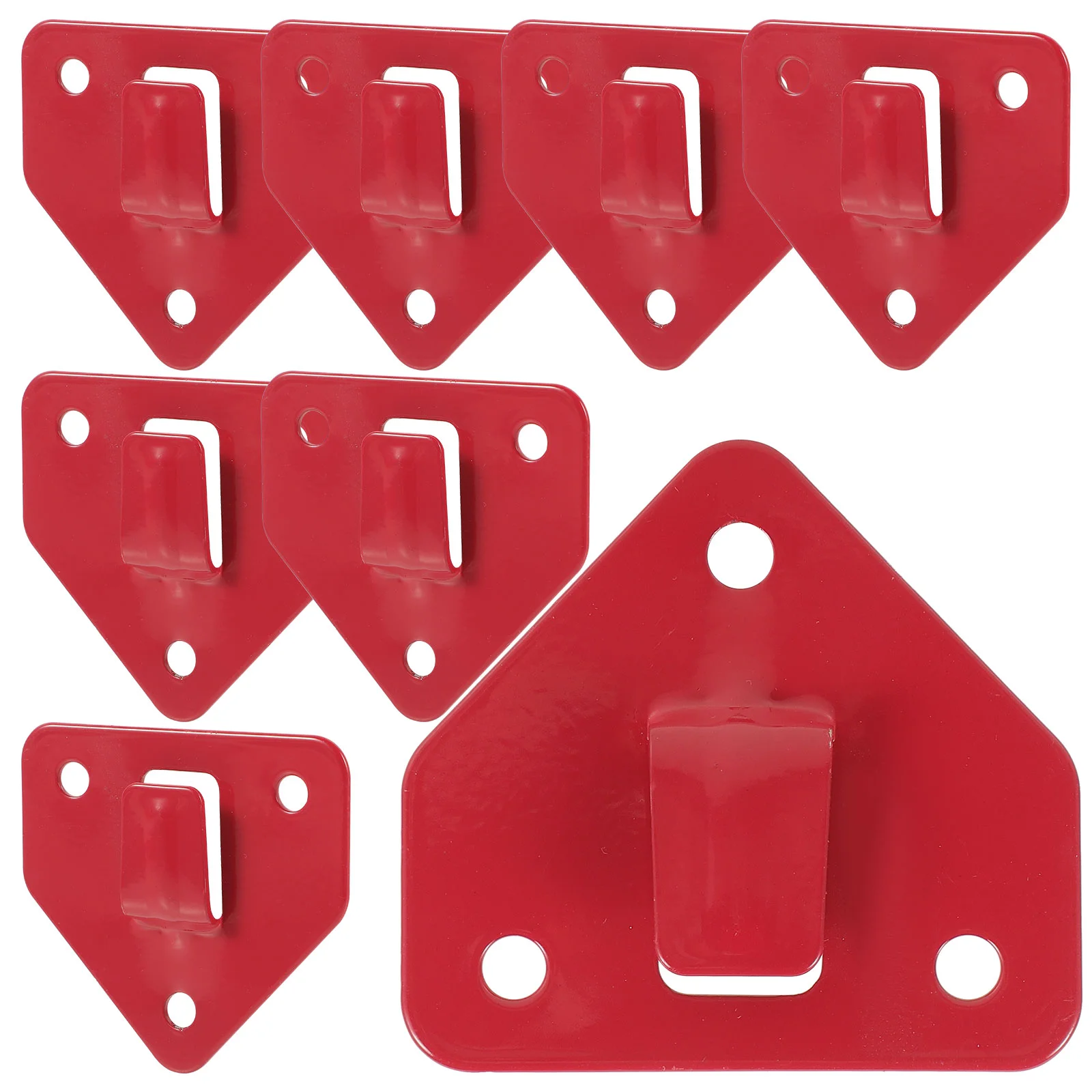 

8 pcs Wall Fire Extinguisher Bracket Wall Fire Extinguisher Hook Heavy Duty Bracket