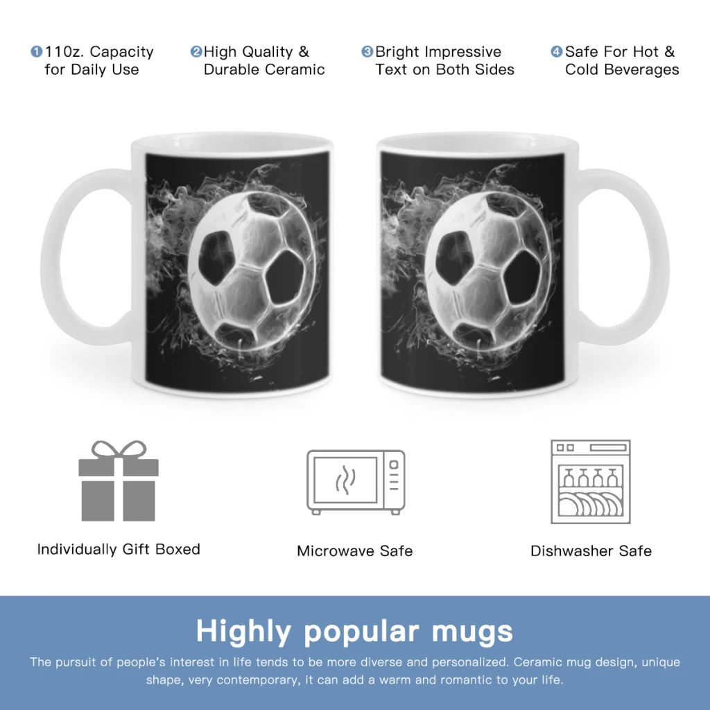 Керамическая чашка для баскетбола и футбола бесплатная доставка завтрака с