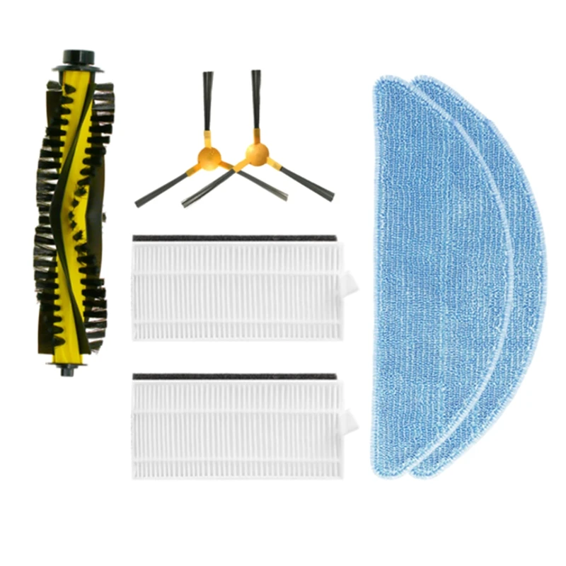 

For Ikhos Create Netbot S15 Neatsvor X500 X600 Tesvor X500 Pro Robot Vacuum Cleaner Main Side Brush Mop Cloth Replacement Parts