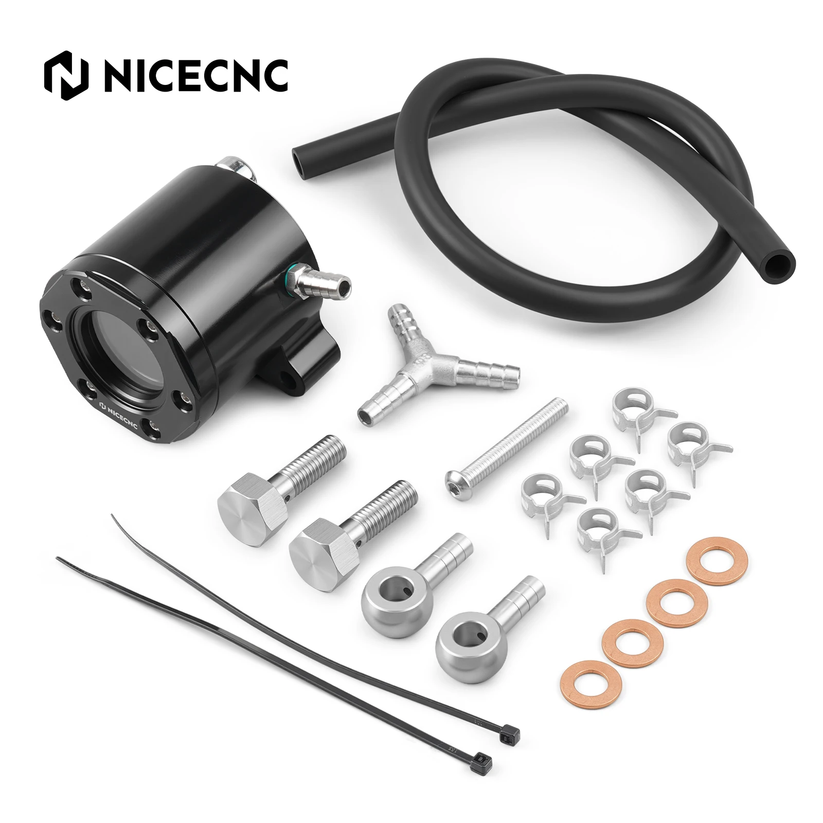 

NICECNC для Harley Street Glide FLHX 2017-2023 комплект внешнего сапуна Road King FLHR Road Glide FLTRX Street Bob Low Rider ST