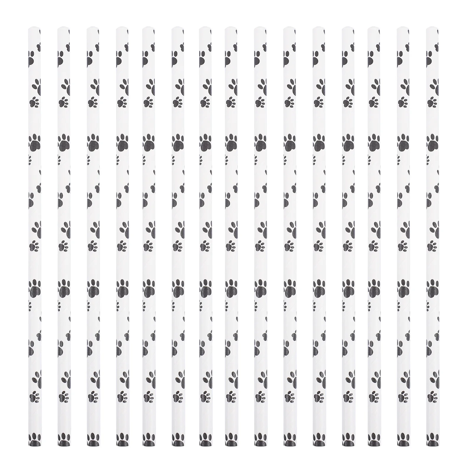

100Pcs Disposable Straws Decorative Pipette Biodegradable Straws Birthday Party Supplies for Decor Festival