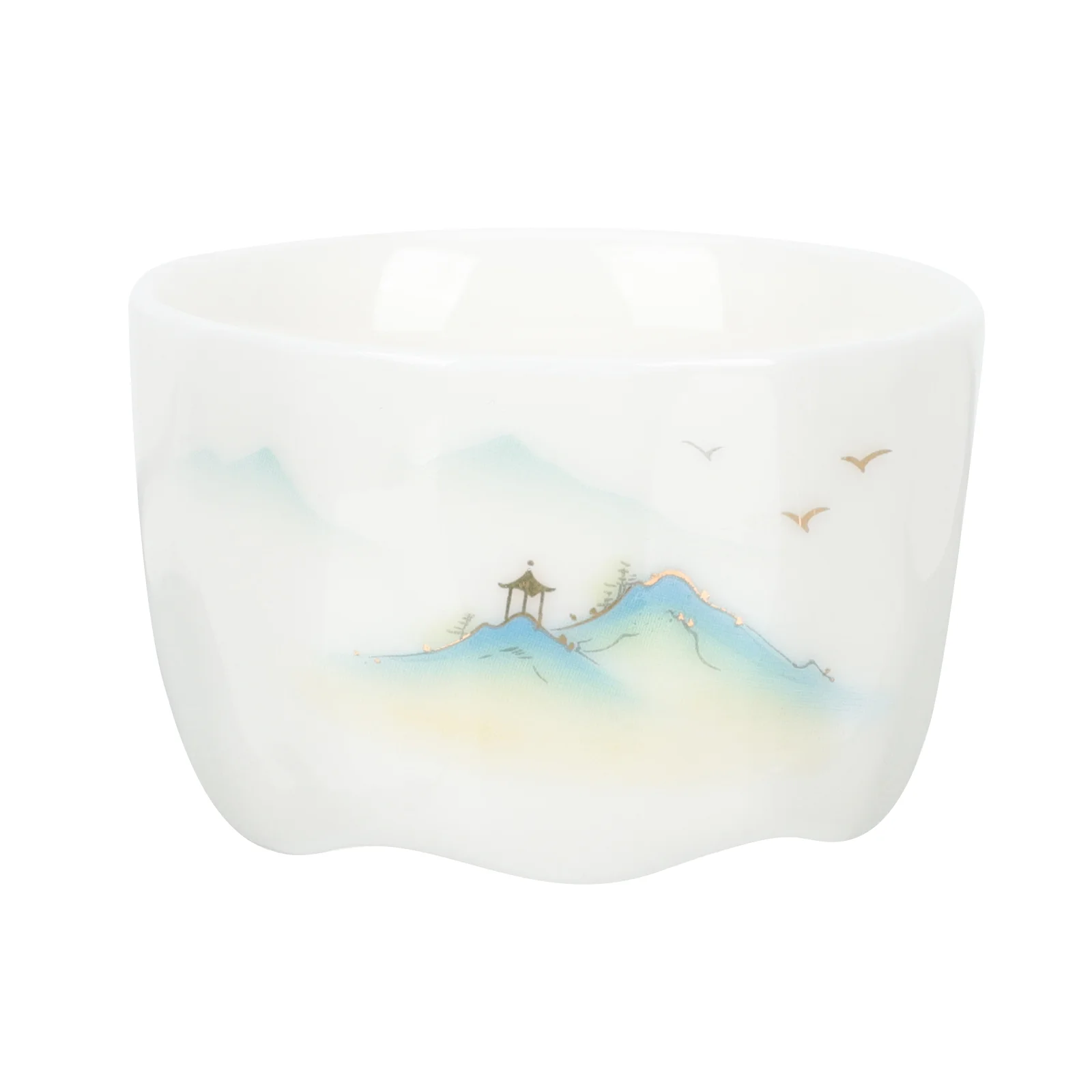 

Tea Cup Cups Ceramic Japanese Chinese Fu Kung Drinking Sake Porcelain Mug Coffee Asian Vintageset Style White Serving Decorative