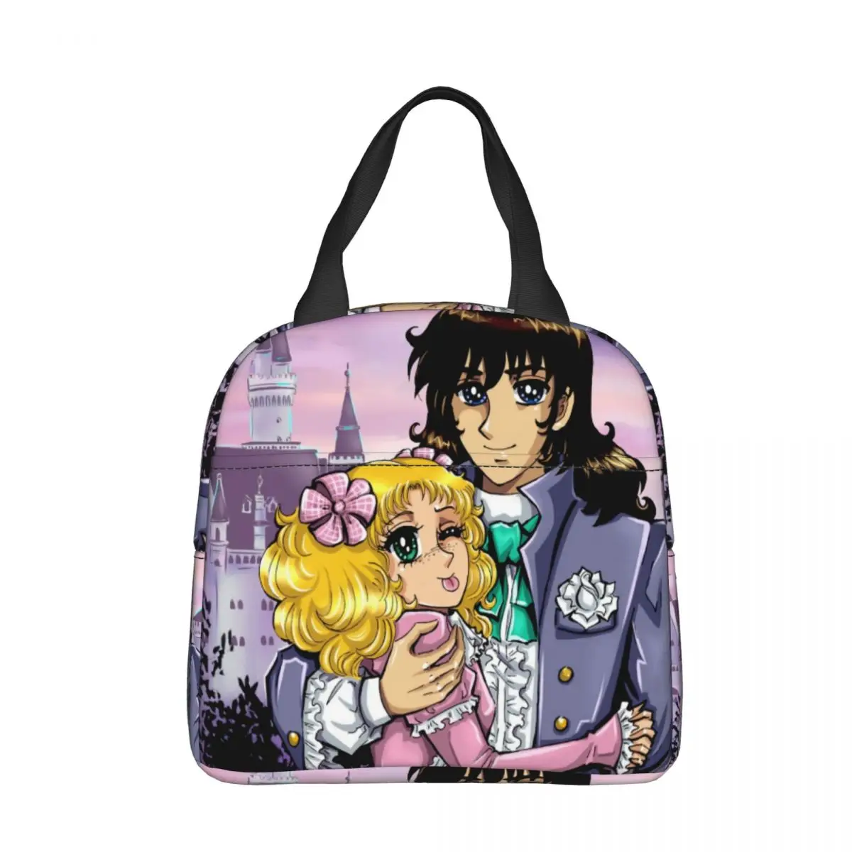 

Candy Candy And Terry Insulated Lunch Bag Cooler Bag Anime Manga Candice Japan Cartoon Large Tote Lunch Box Bento Pouch Work