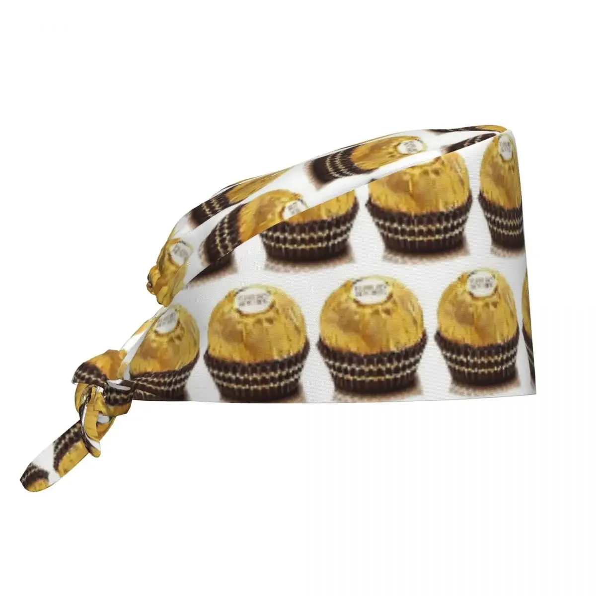 Фото Медицинская шапочка Ferrero Rocher для врачей и хирургов, регулируемая, для мужчин и женщин, для стоматологов №1
