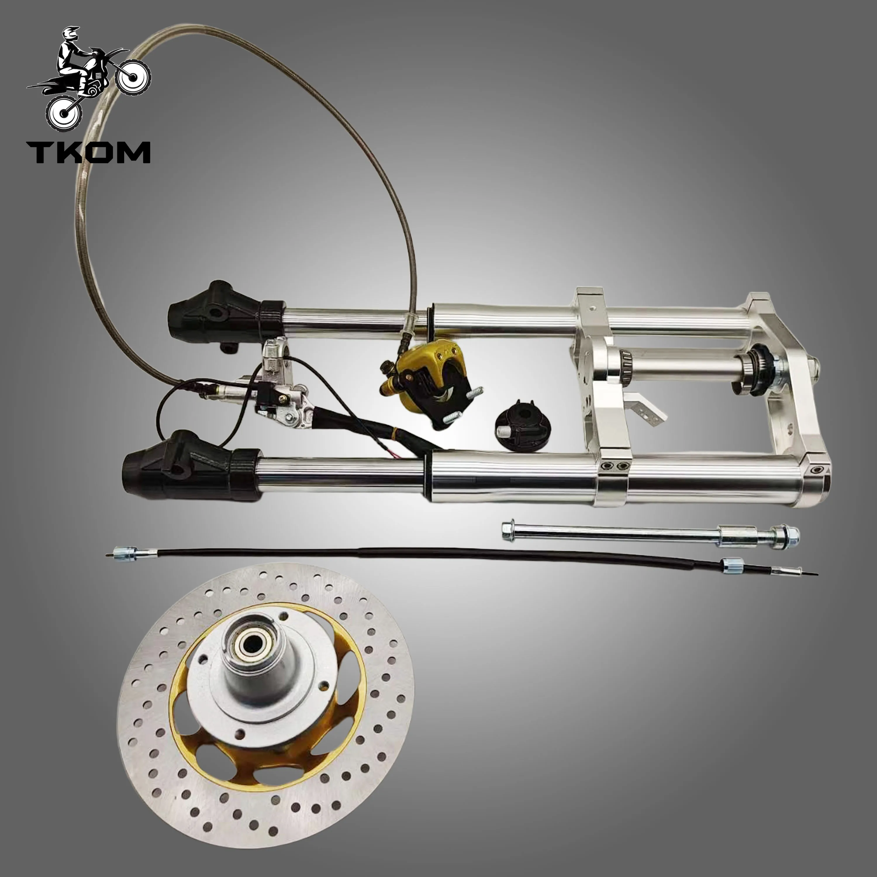 Z50 600 мм комплект амортизаторов передней вилки для мотоцикла перевернутая вилка