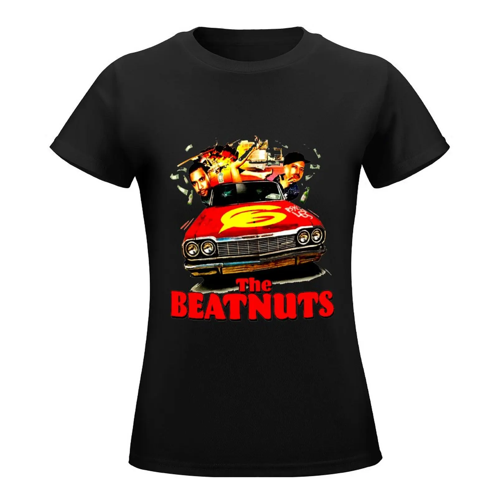 Фото Футболка beatnut, эстетическая одежда, женская одежда, милые топы большого размера, футболки для женщин №2