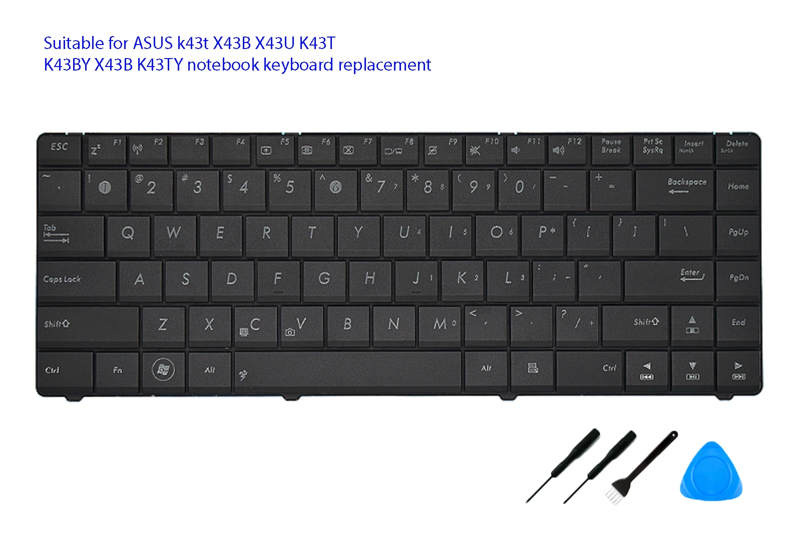 

Подходит для ASUS k43t X43B X43U K43T K43BY X43B K43TY Замена клавиатуры ноутбука