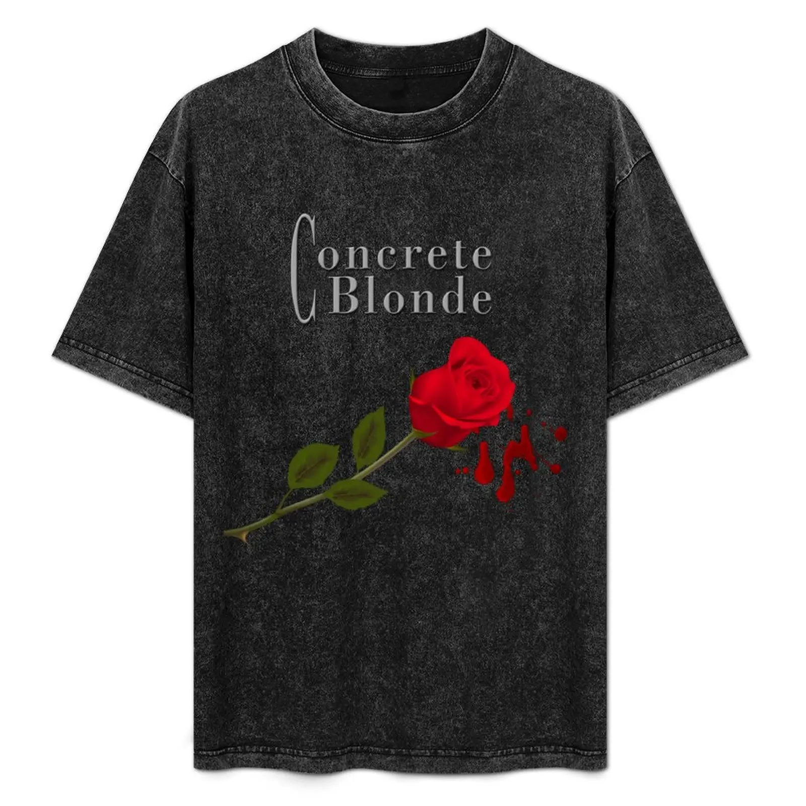 Бетонная светлая кровопускающая Футболка большой летний топ дешевые мужские