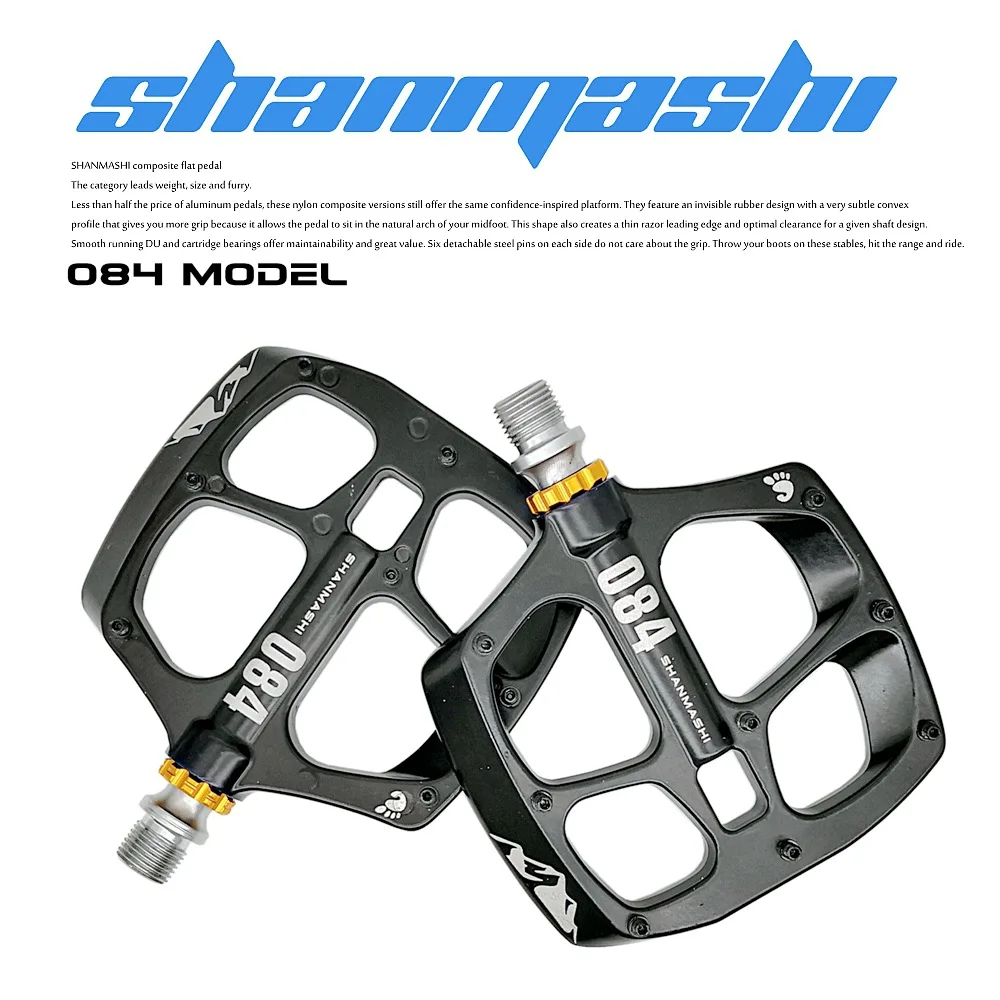 

G476 горный велосипед педаль из алюминиевого сплава 3 подшипника Perrin велосипедная плита утолщенная