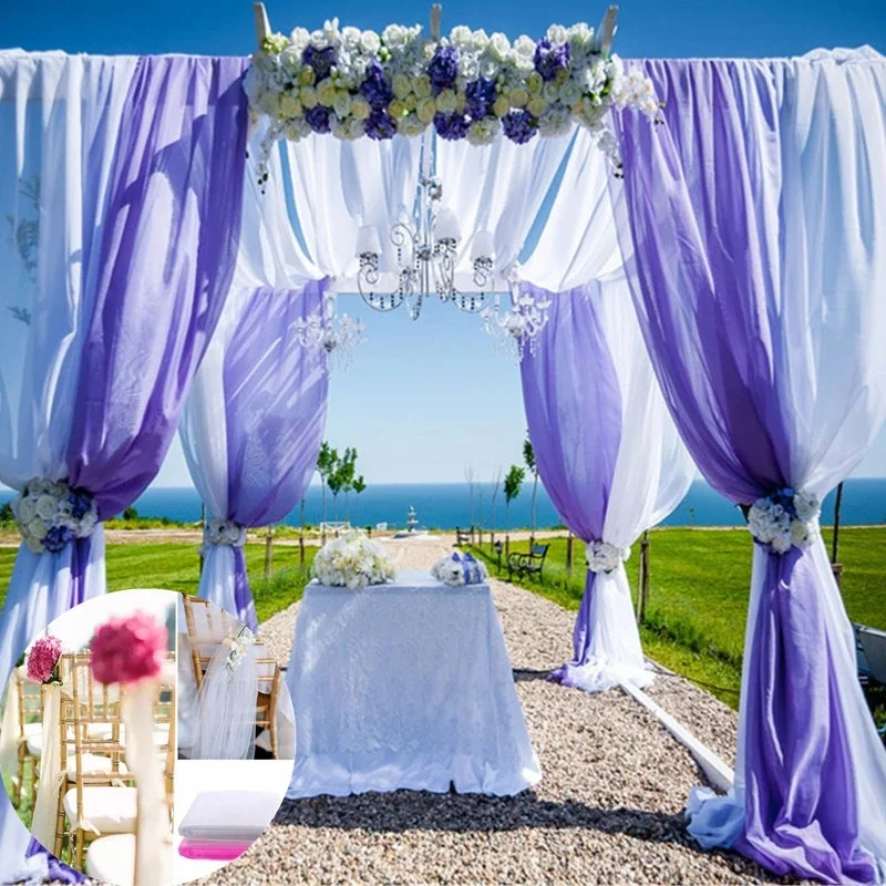 Рулон тюля на катушке 5 м/10 м белая органза в рулоне тюль ткань юбка-пачка Декор