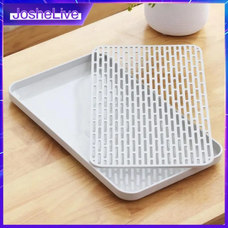 

Сливной поднос 5 размеров, коврик для посуды, для фруктовых чашек, кружек, посуды, аксессуары для ванной комнаты, большой поднос для воды