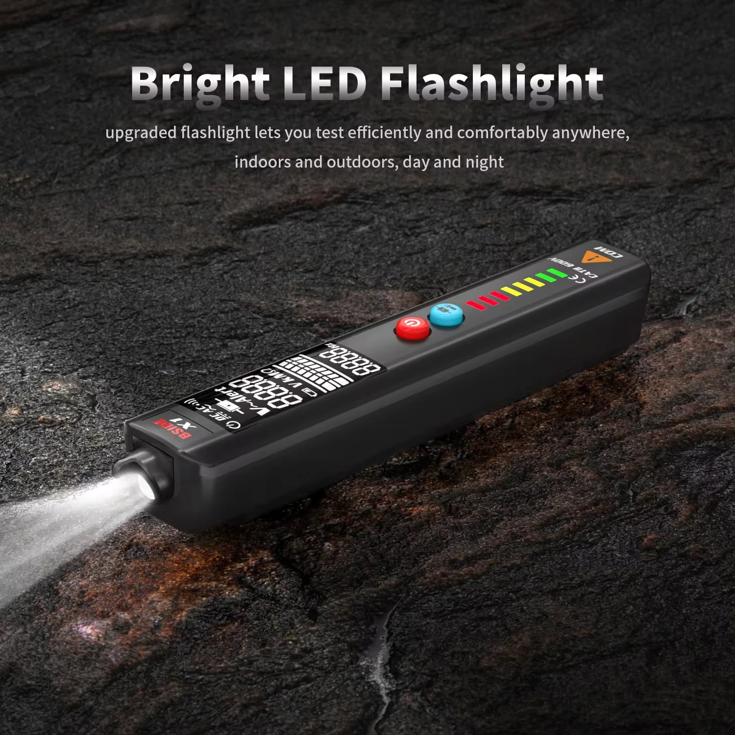 Бесконтактный детектор напряжения тестер индикатор умный цифровой мультиметр