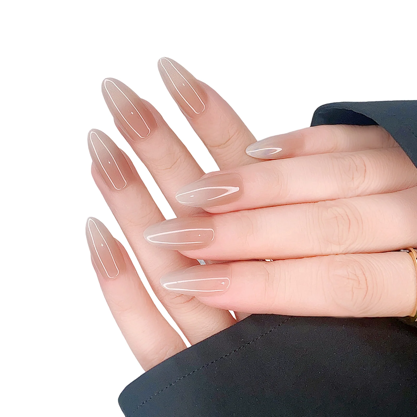 

Лаконичный лак для ногтей с градиентным цветом, лаконичный лак с безопасным клеем для салонных специалистов и наивных женщин