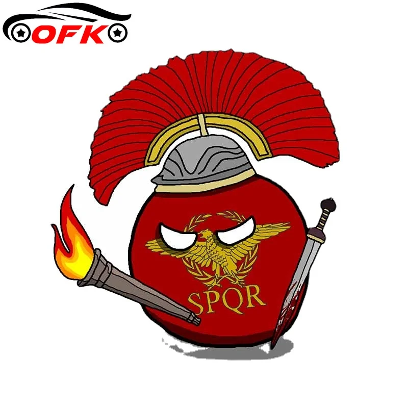 OFK для оружия SPQR противопожарная бомба бампер задний ствол Windows аниме наклейка