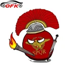 OFK для оружия SPQR, противопожарная бомба, бампер, задний ствол, Windows, аниме, наклейка, виниловая обертка 13 см X 12 см