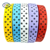 hl 125mm 50 100 yards printed flower grosgrain ribbons wedding party decorative gift wrapping diy chilren hair accessories