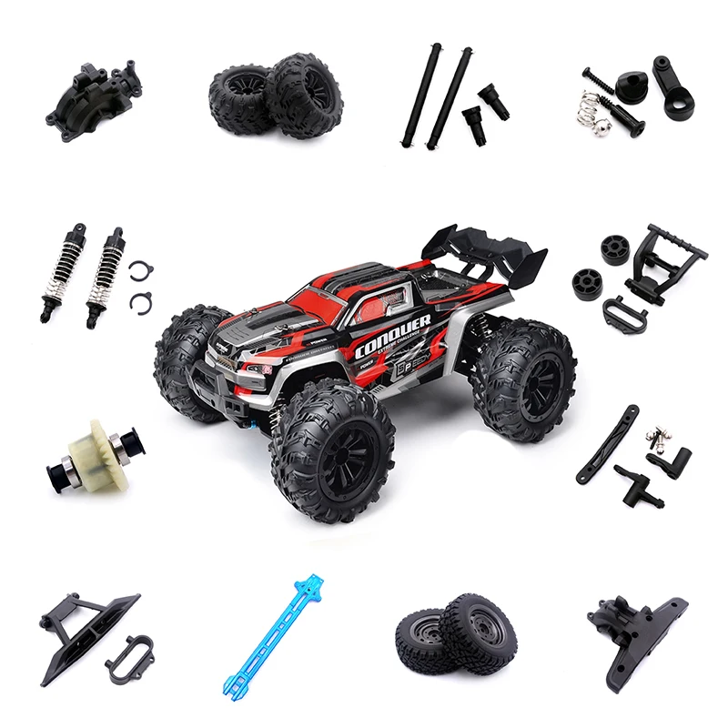 SCY16101/16102/16103/16201remote Control Rc автомобиль, запасные части, дифференциальное колесо передачи JT16101/16102/16103, амортизатор