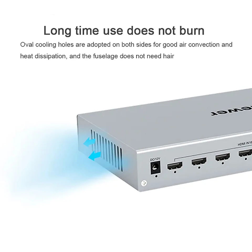 1080P USB KVM 16x1 HDMI Поддержка мыши Клавиатура бесшовный переключатель 16 Way Multiviewer разделитель экрана на 1 ТВ монитор (art.: 3920c945dcf88) - 3920c945dcf88