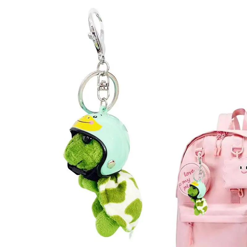 

Creative Cartoon Mini Turtle Doll Keychain Pendant Girl Woman Bag Doll Plush Toy Key Ring Jewelry Small Gift For Children Girls