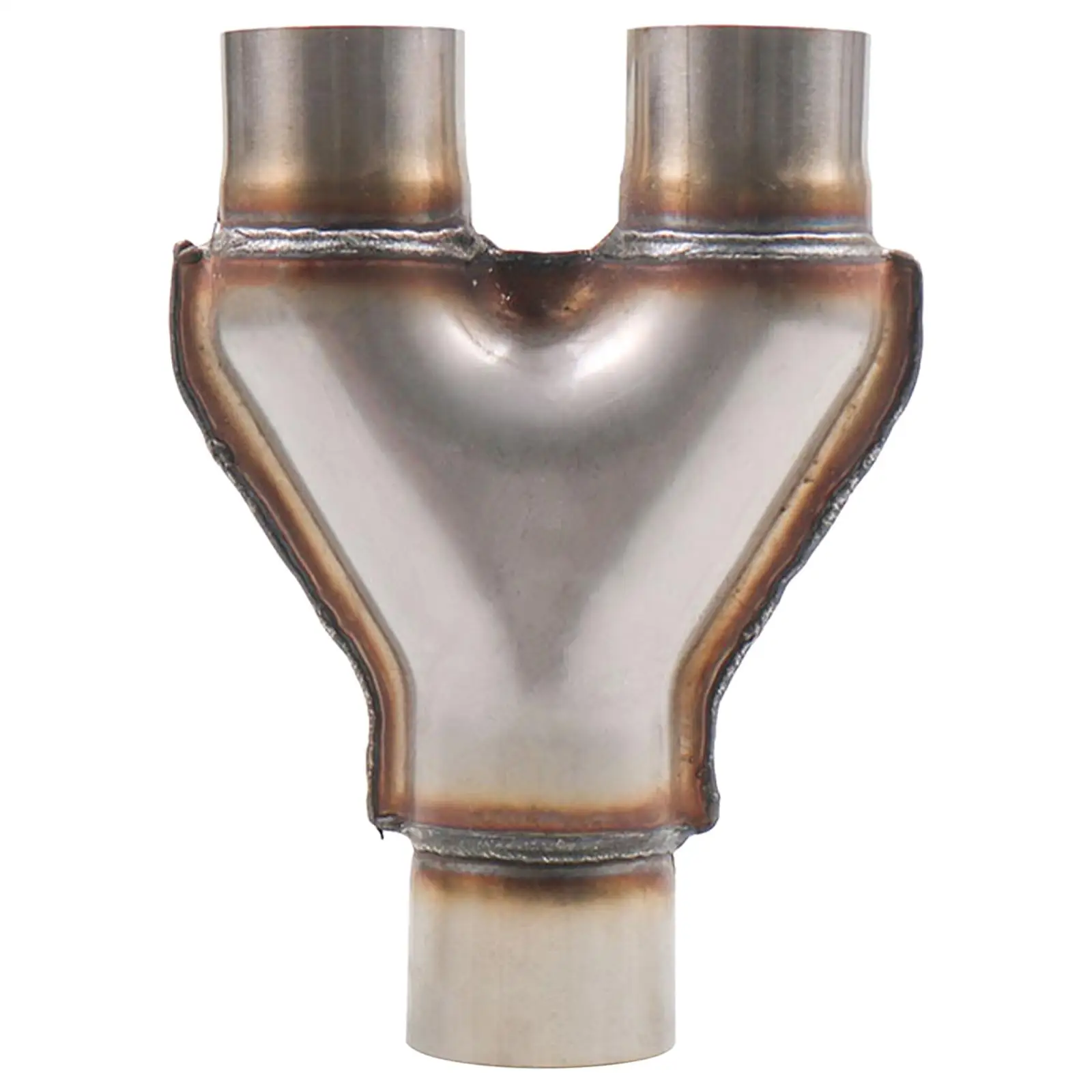 

Automobile Car Exhaust Y-Pipe 2" Inlet 2.5" Outlet Increasing Horsepower,
