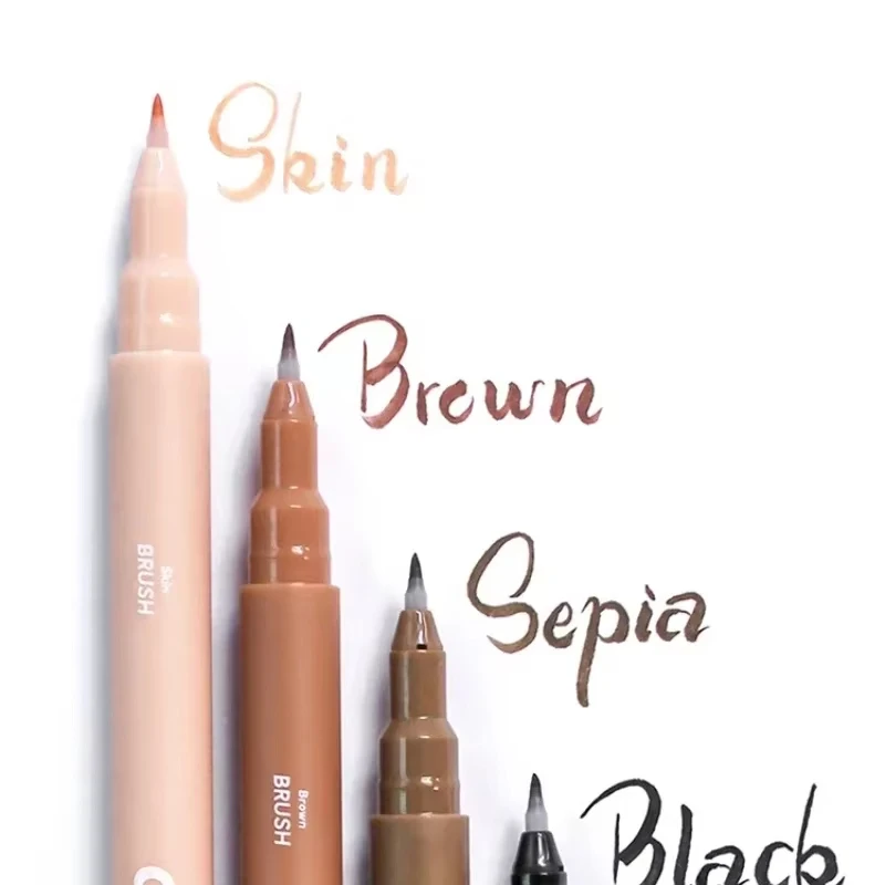 Фото Ручки для художественной каллиграфии Croma Micro Fineliner для принадлежностей для рисования художника, водонепроницаемые черные/коричневые/кожаные чернила для рисования, технические №3