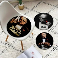 gangsters godfather art four seasons dining chair cushion circular decoration seat for office desk cushions home decor