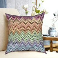 home decor zig zag zigzag chevron pillowcase pattern zipper decor throw pillow case for car cushion cover 45x45 cm