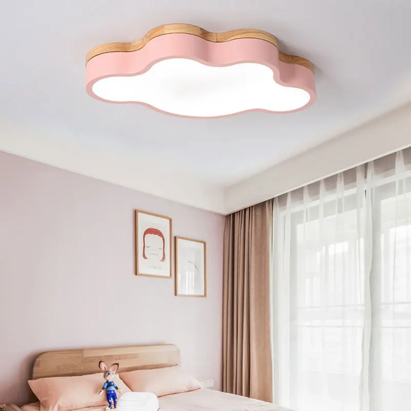 

Деревянная светодиодная люстра Queen Lifedecor Cloud