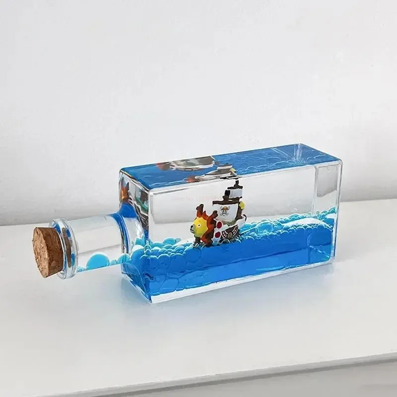 

3D корабль жидкость Дрифт бутылка тысяча Солнечный корабль идущий счастливый корабль плавающая Веселая елка декомпрессионная игрушка домашний Декор подарок