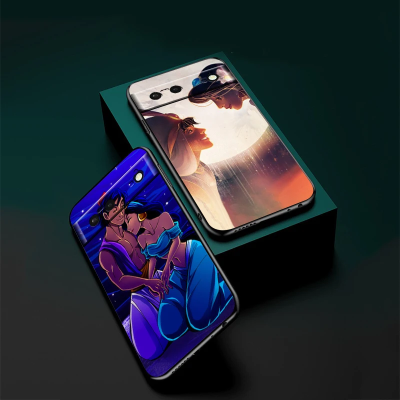 Чехол Принцессы Диснея Aladdin для Google Pixel 8 7A 7 6A 6 5A 5 4 4A XL