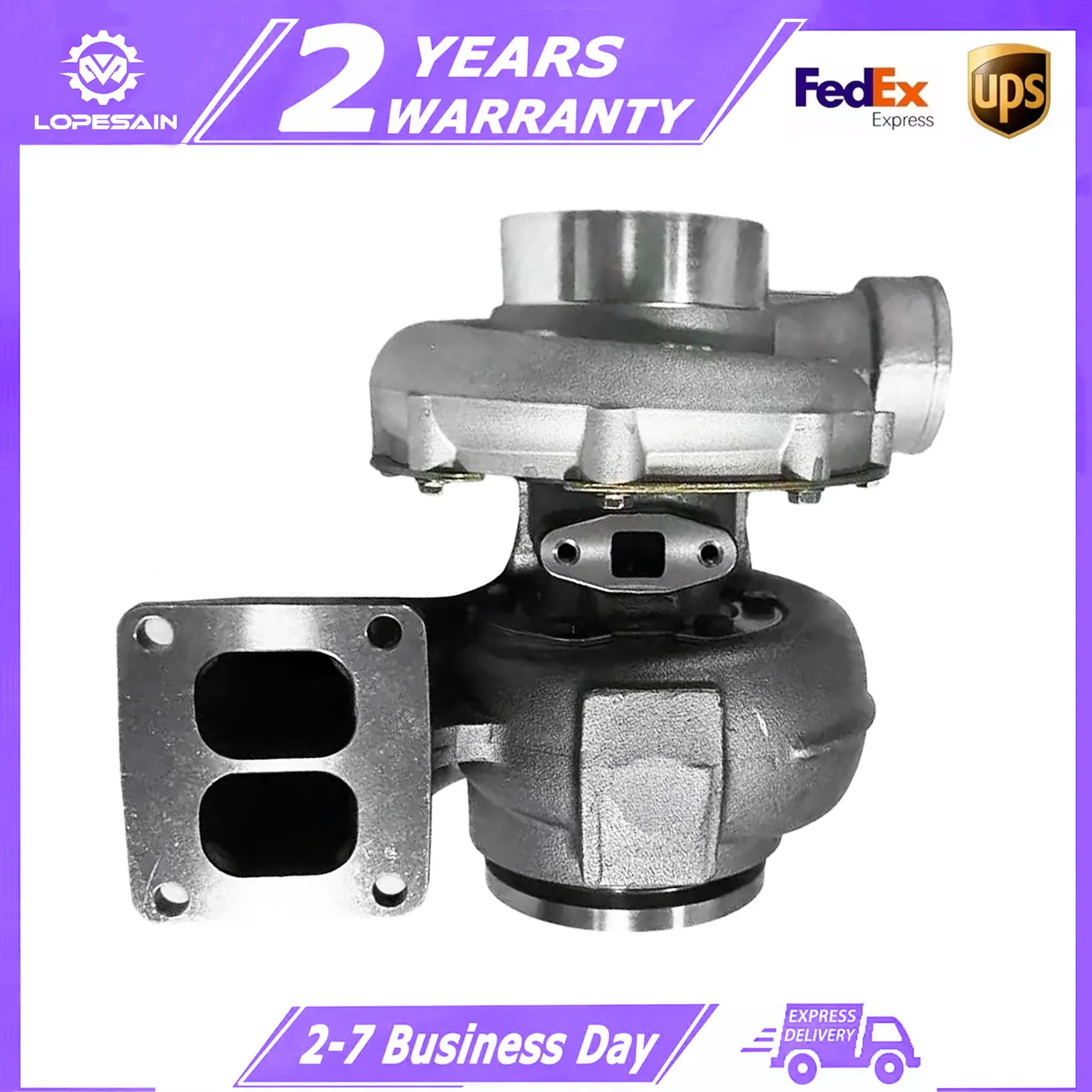 LOPESAIN для турбокомпрессора Turbo HX50 Cummins M11 10.8L TUR-101679-TDN 4050244 4050243 4029124 4024969 3807648 3803024