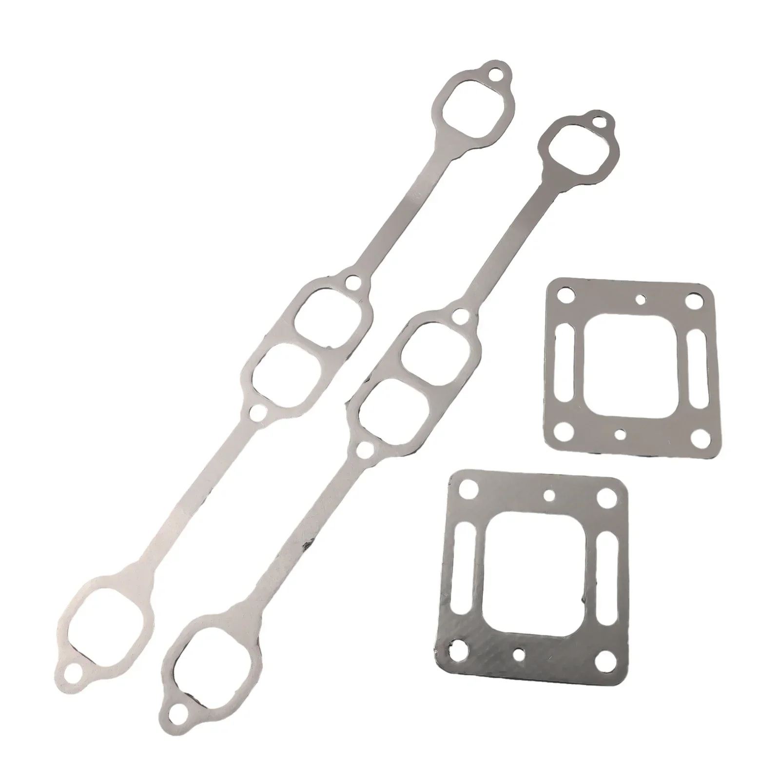 

Прокладка выпускного коллектора для Mercruiser 5,0 Mpi 5,7 350 Mag Riser Block V8 Колено для двигателей 1980-2002 с центральным подъемным коллектором