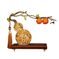 lucky persimmon gourd ornaments living room tv cabinet wine cabinet decoration office housewarming gifts