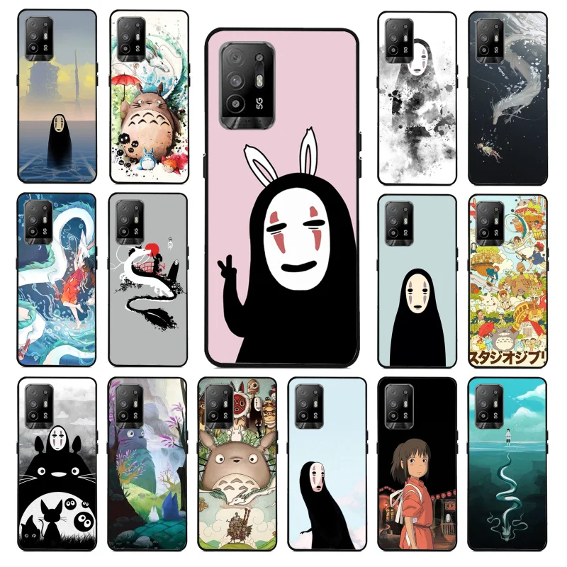 

Totoro Ghibli Miyazaki Anime Phone Case for OPPO A54 A74 A94 A53 A53S A9 A5 A15 A91 A95 A73 A31 A52 A93 A92