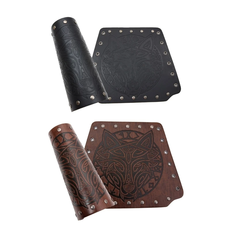 

Браслет в стиле стимпанк, средневековый панк, широкие манжеты для фотографий ComicCon, косплея