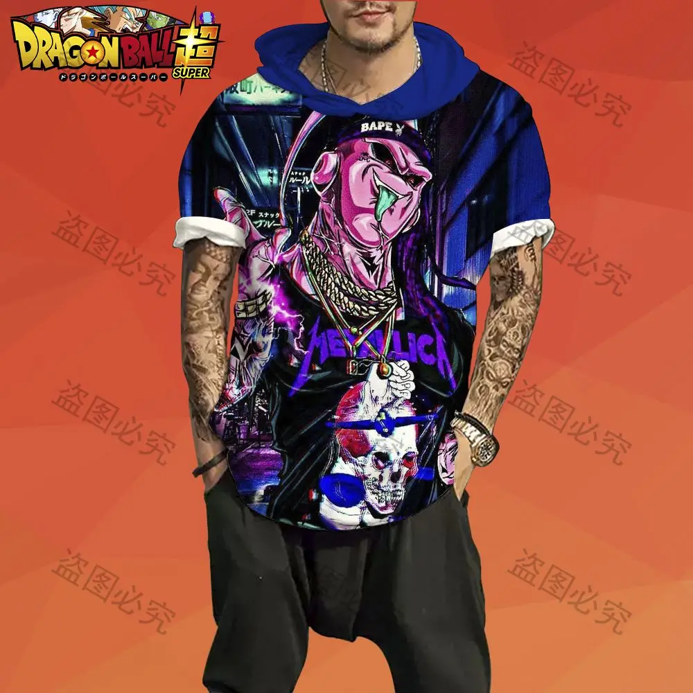 

Hoodie Oversized T-shirt Hot Sale Men Leisure Dragon-Ball-Z Fashion Clothes Thin Hoodie Harajuku With Hood Men's Clothing 2022