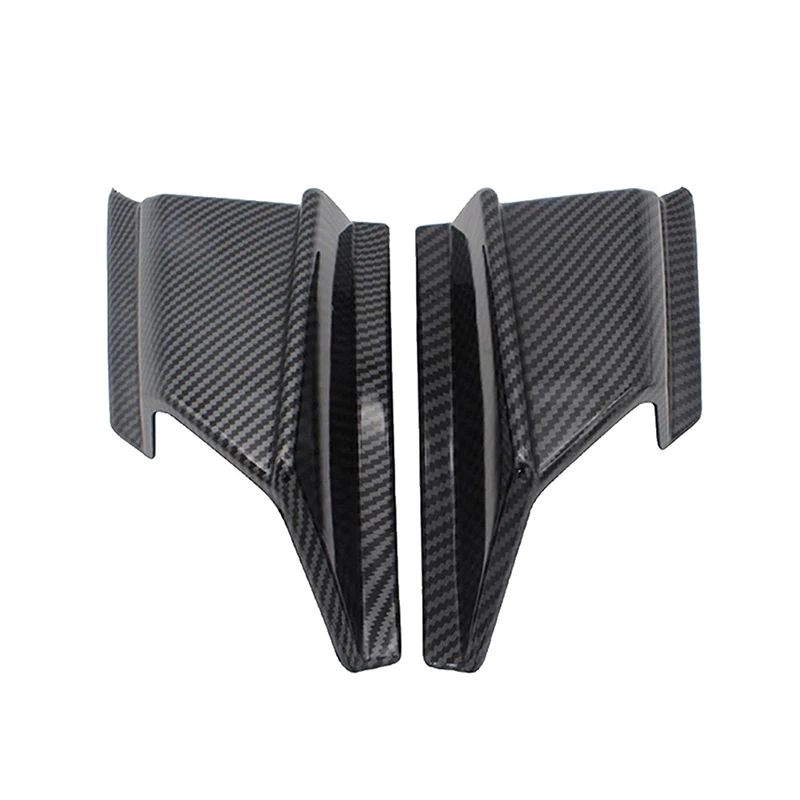 

Pair Motorcycle Winglet Aerodynamic Side Wind Fin Spoiler Front Fairing Protector Wing Cover for Honda ADV150 ADV 150 2019 2020