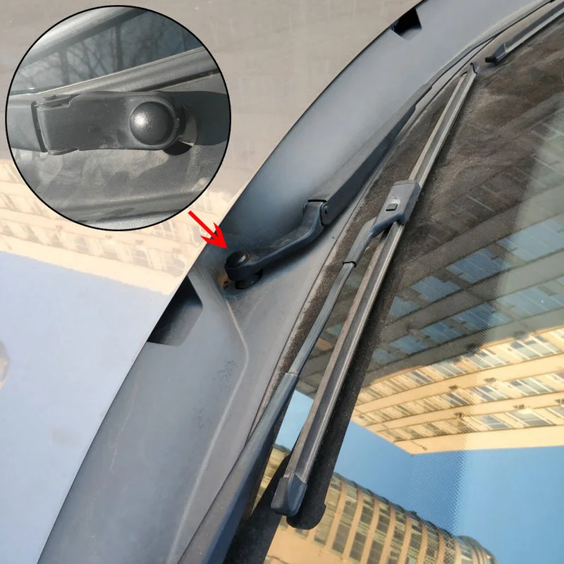 

2pcs Car Front Windscreen Wiper Arm Nut Cap Bolt Covers for VW Passat B5 B6 B7 Golf MK4 MK5 MK6 MK7 Polo Jetta Tiguan Car Stuff
