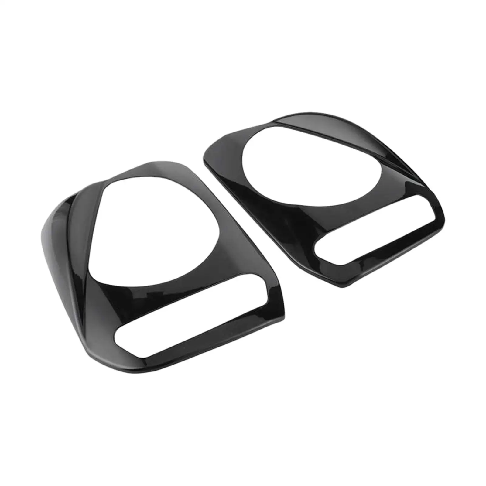 

2Pieces Car Front Headlight Cover Headlight Decor High Performance