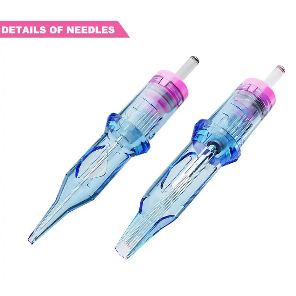 20 шт. EMALLA Eliot PMU иглы для картриджей перманентного макияжа подводка бровей